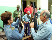 Como parte del Día Nacional de la Defensa en Cuba prueba la capital capacidad de dirección de todo su dispositivo defensivo